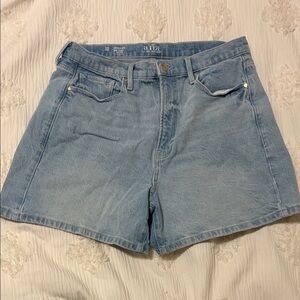 a.n.a Light Blue Jean Shorts